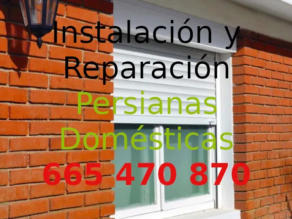 persianas casa banner - Reparación Mantenimiento Puertas Garaje Enrollables Valencia