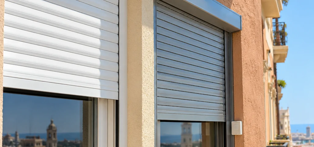 Comparativa de persianas PVC y aluminio en fachada valenciana; Que tipos de persianas son mas recomendadas para instalar en hogares de Valencia